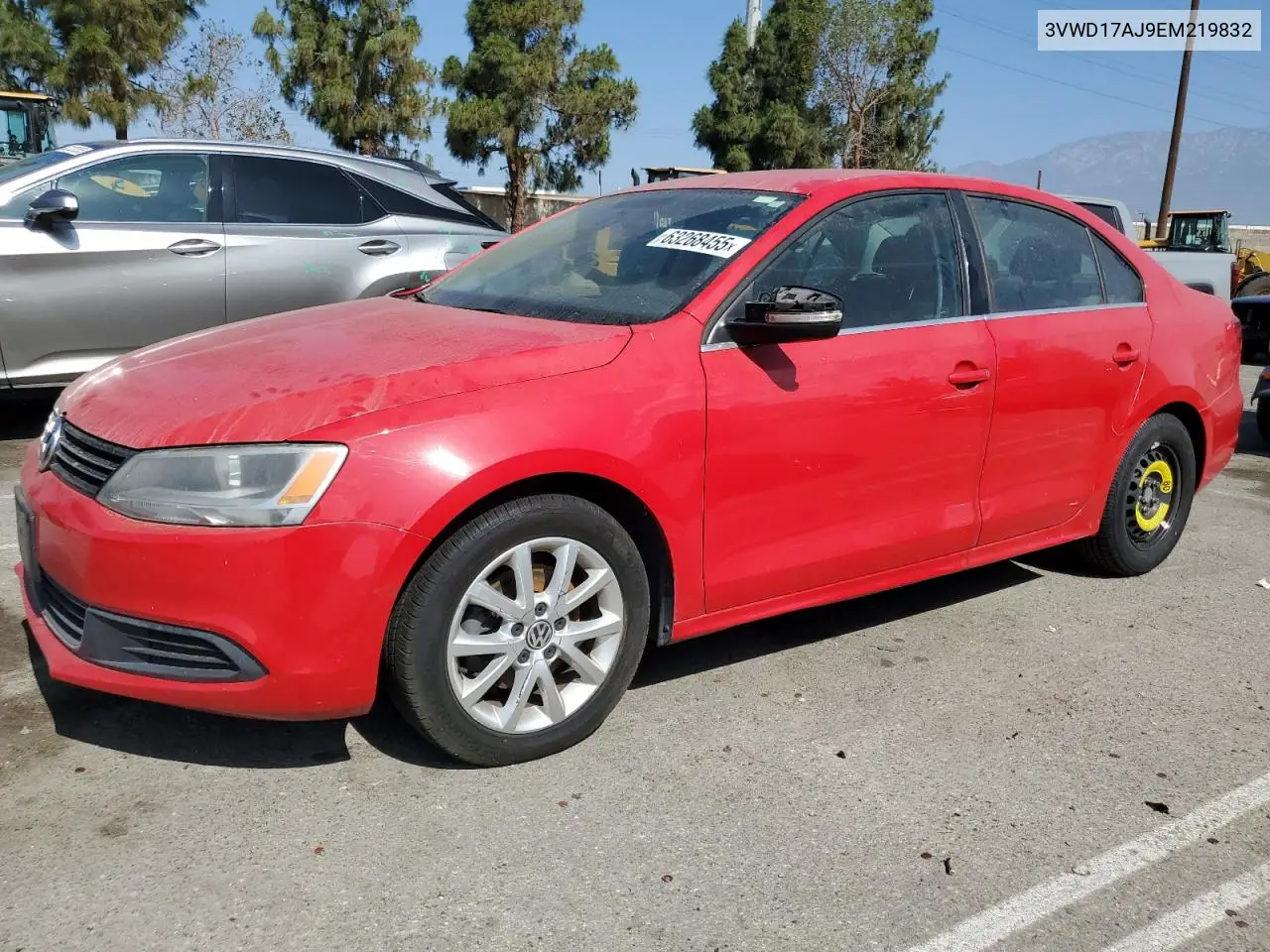 2014 Volkswagen Jetta Se VIN: 3VWD17AJ9EM219832 Lot: 63268455