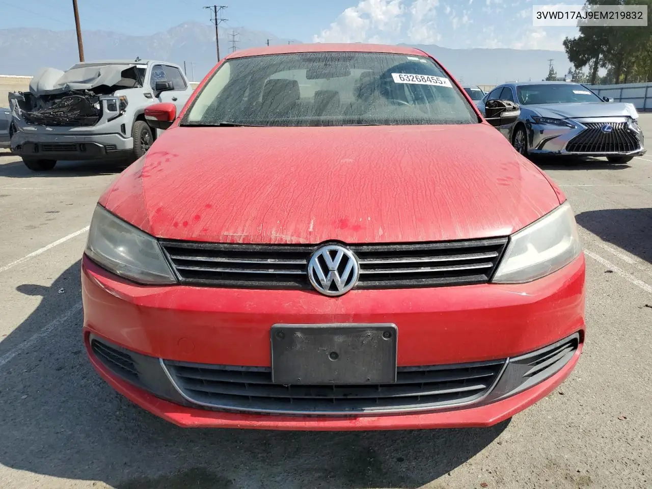 2014 Volkswagen Jetta Se VIN: 3VWD17AJ9EM219832 Lot: 63268455