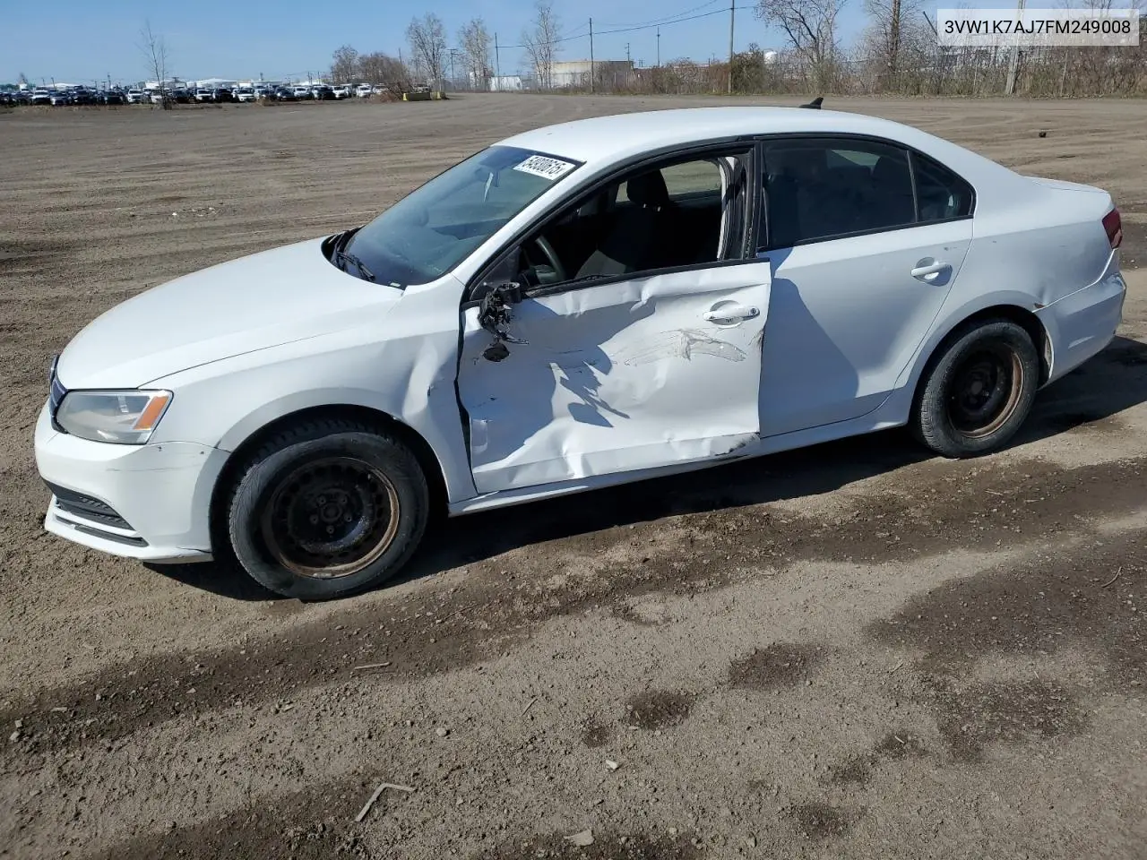 2015 Volkswagen Jetta Base VIN: 3VW1K7AJ7FM249008 Lot: 54930615
