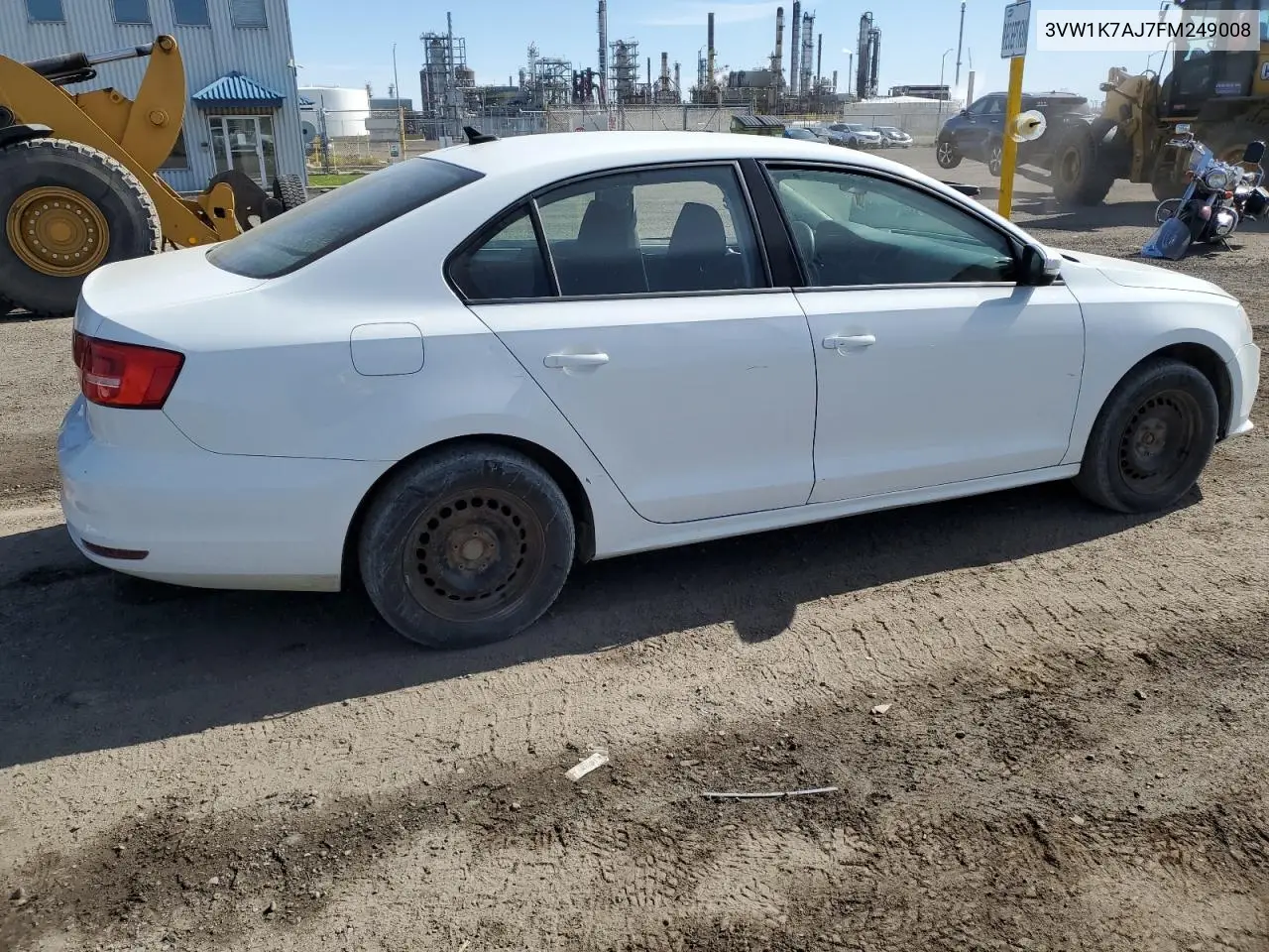 2015 Volkswagen Jetta Base VIN: 3VW1K7AJ7FM249008 Lot: 54930615