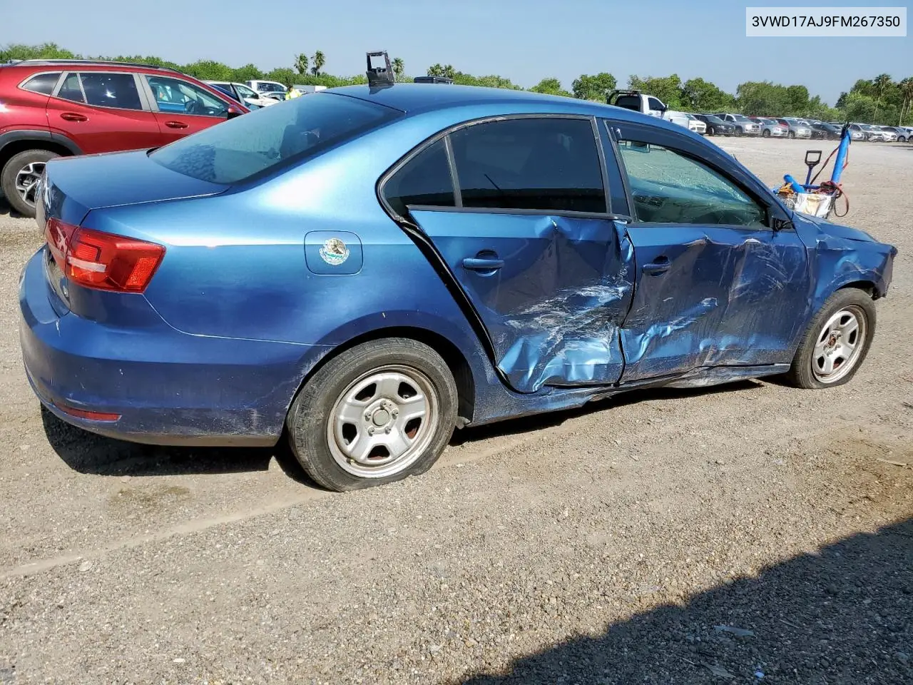2015 Volkswagen Jetta Se VIN: 3VWD17AJ9FM267350 Lot: 56958165