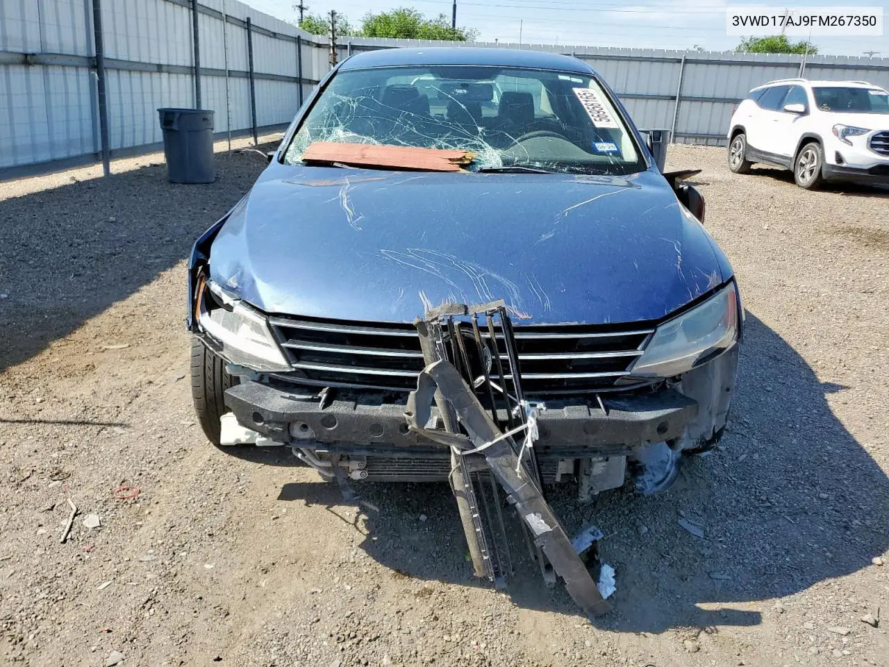 2015 Volkswagen Jetta Se VIN: 3VWD17AJ9FM267350 Lot: 56958165