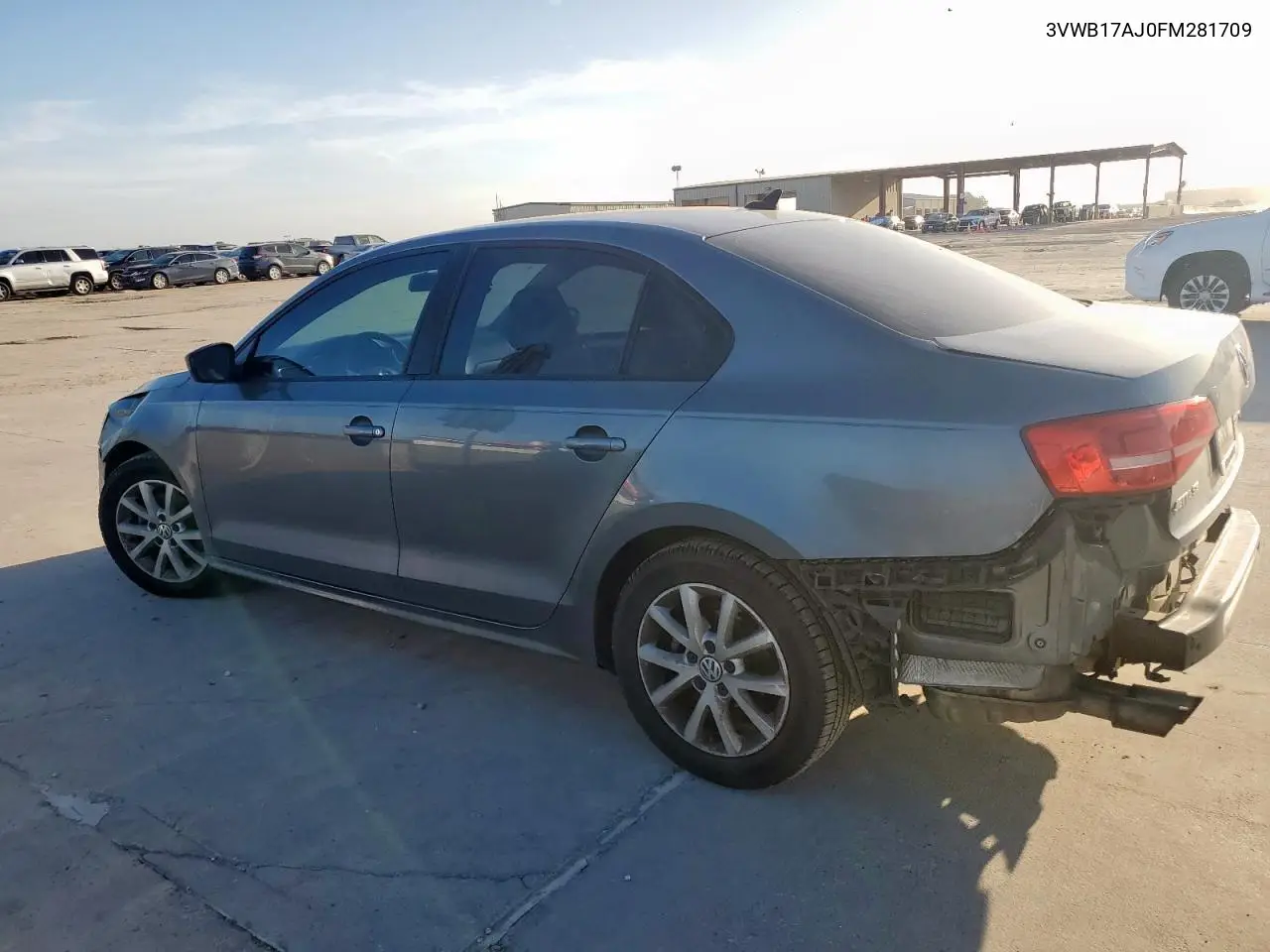 2015 Volkswagen Jetta Se VIN: 3VWB17AJ0FM281709 Lot: 62726005