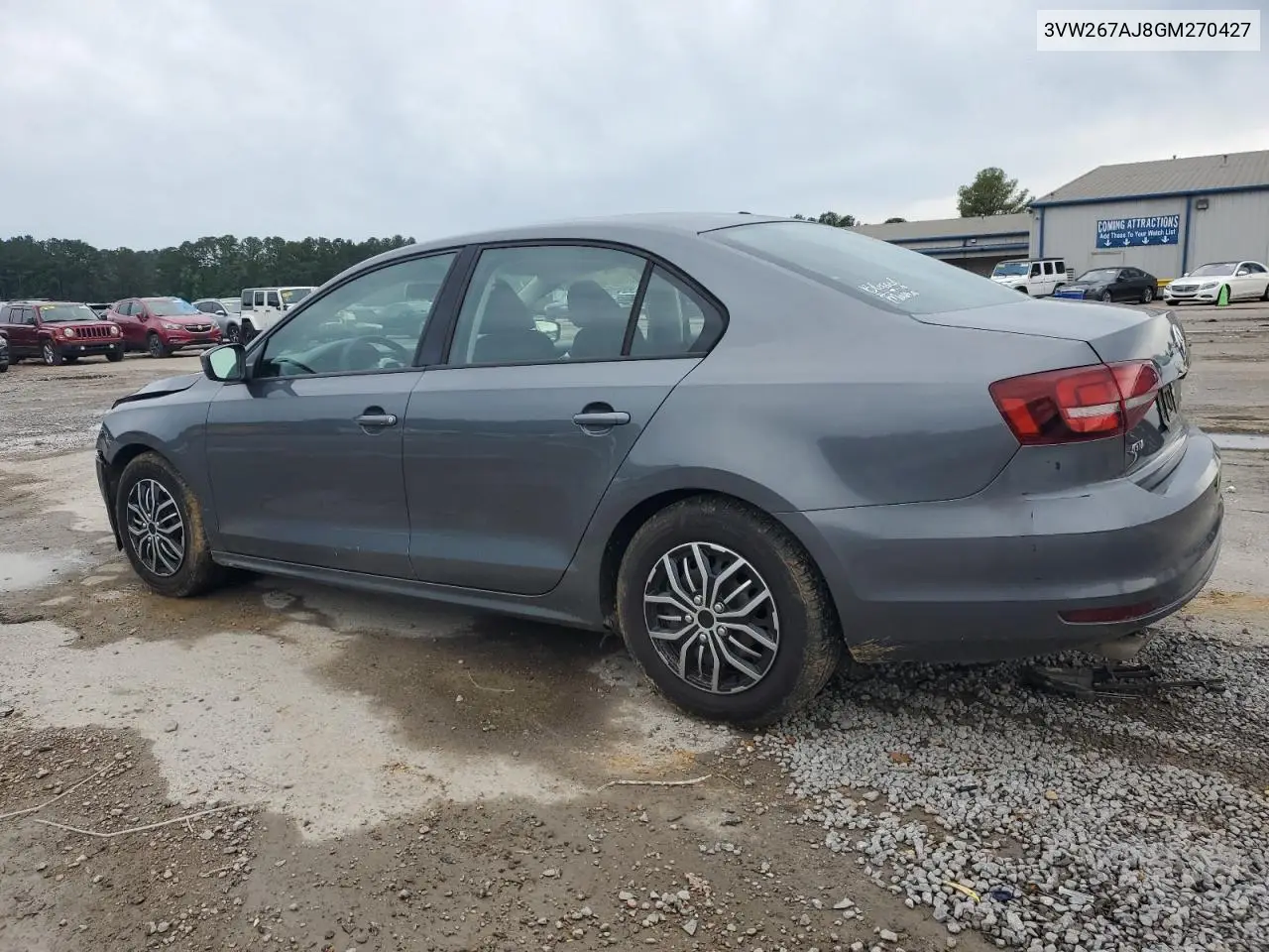 2016 Volkswagen Jetta S VIN: 3VW267AJ8GM270427 Lot: 55661455