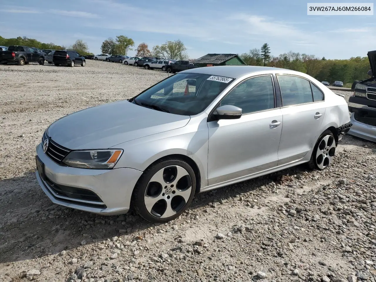 2016 Volkswagen Jetta S VIN: 3VW267AJ6GM266084 Lot: 55762865
