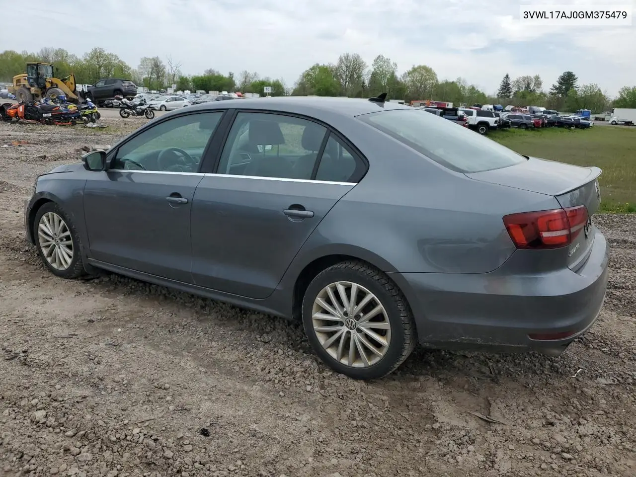 2016 Volkswagen Jetta Sel VIN: 3VWL17AJ0GM375479 Lot: 56502815