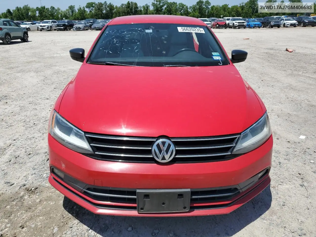 2016 Volkswagen Jetta Sport VIN: 3VWD17AJ7GM406683 Lot: 56620235