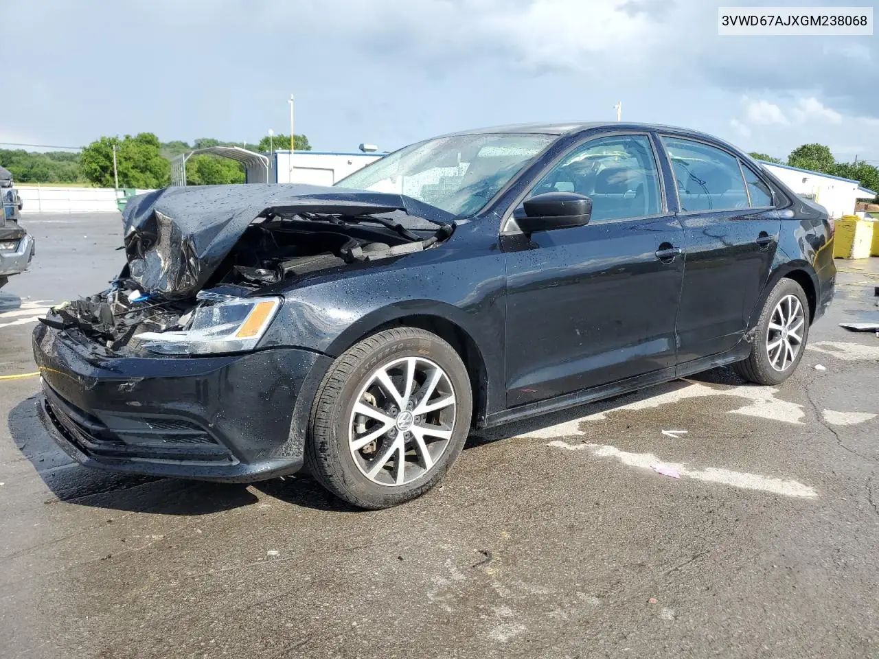 2016 Volkswagen Jetta Se VIN: 3VWD67AJXGM238068 Lot: 58932645