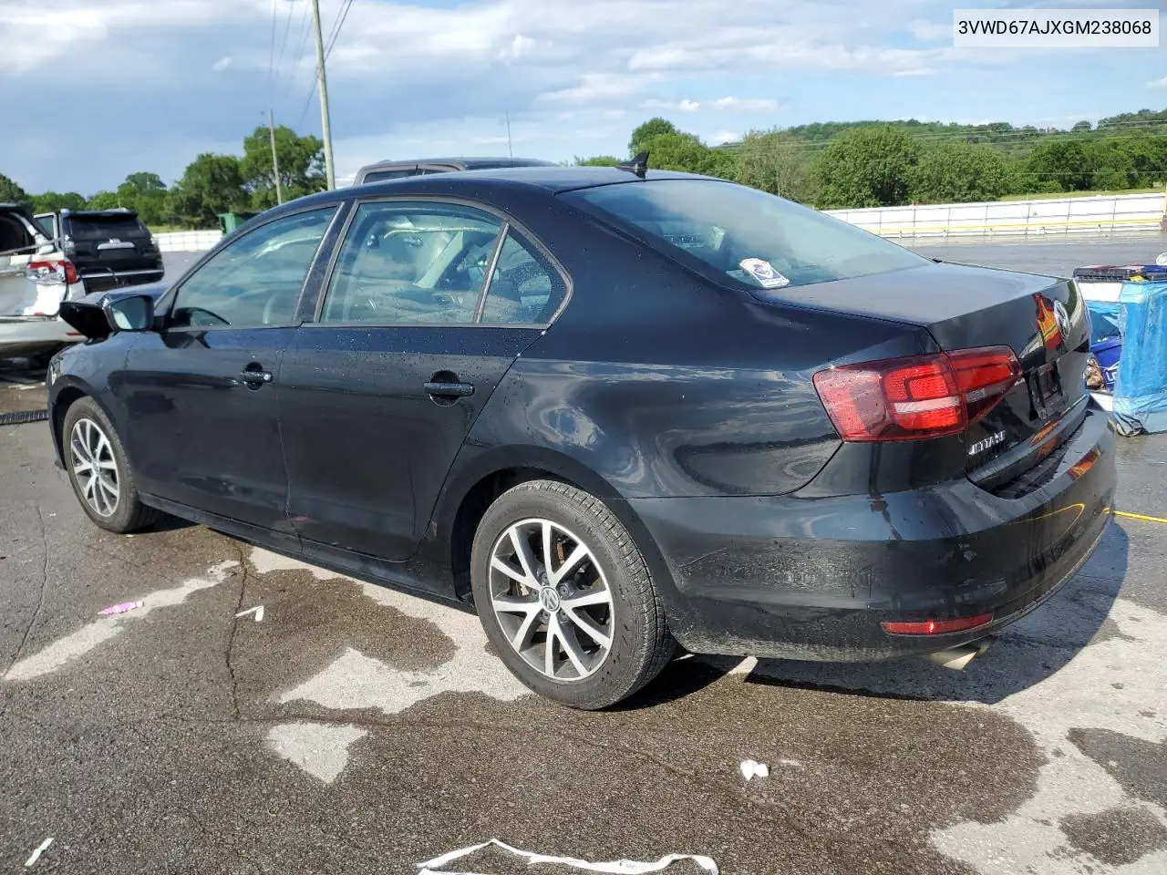 2016 Volkswagen Jetta Se VIN: 3VWD67AJXGM238068 Lot: 58932645