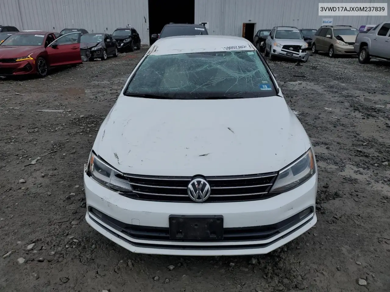 2016 Volkswagen Jetta Sport VIN: 3VWD17AJXGM237839 Lot: 59002305