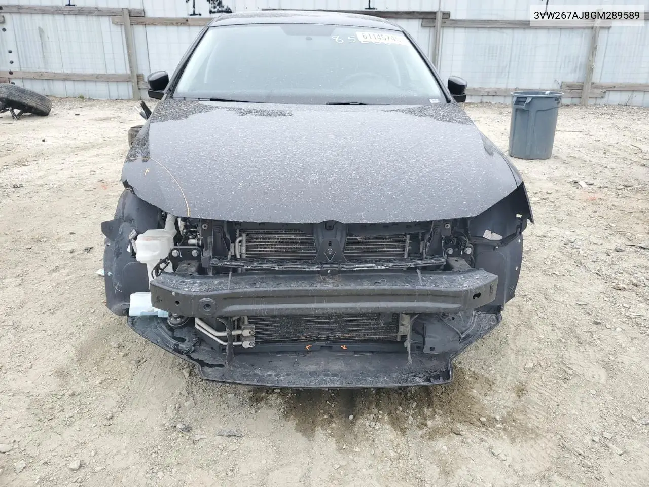 2016 Volkswagen Jetta S VIN: 3VW267AJ8GM289589 Lot: 61145745