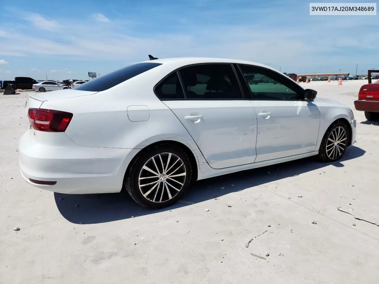 2016 Volkswagen Jetta Sport VIN: 3VWD17AJ2GM348689 Lot: 61293035