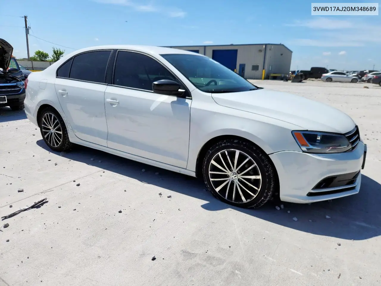 2016 Volkswagen Jetta Sport VIN: 3VWD17AJ2GM348689 Lot: 61293035