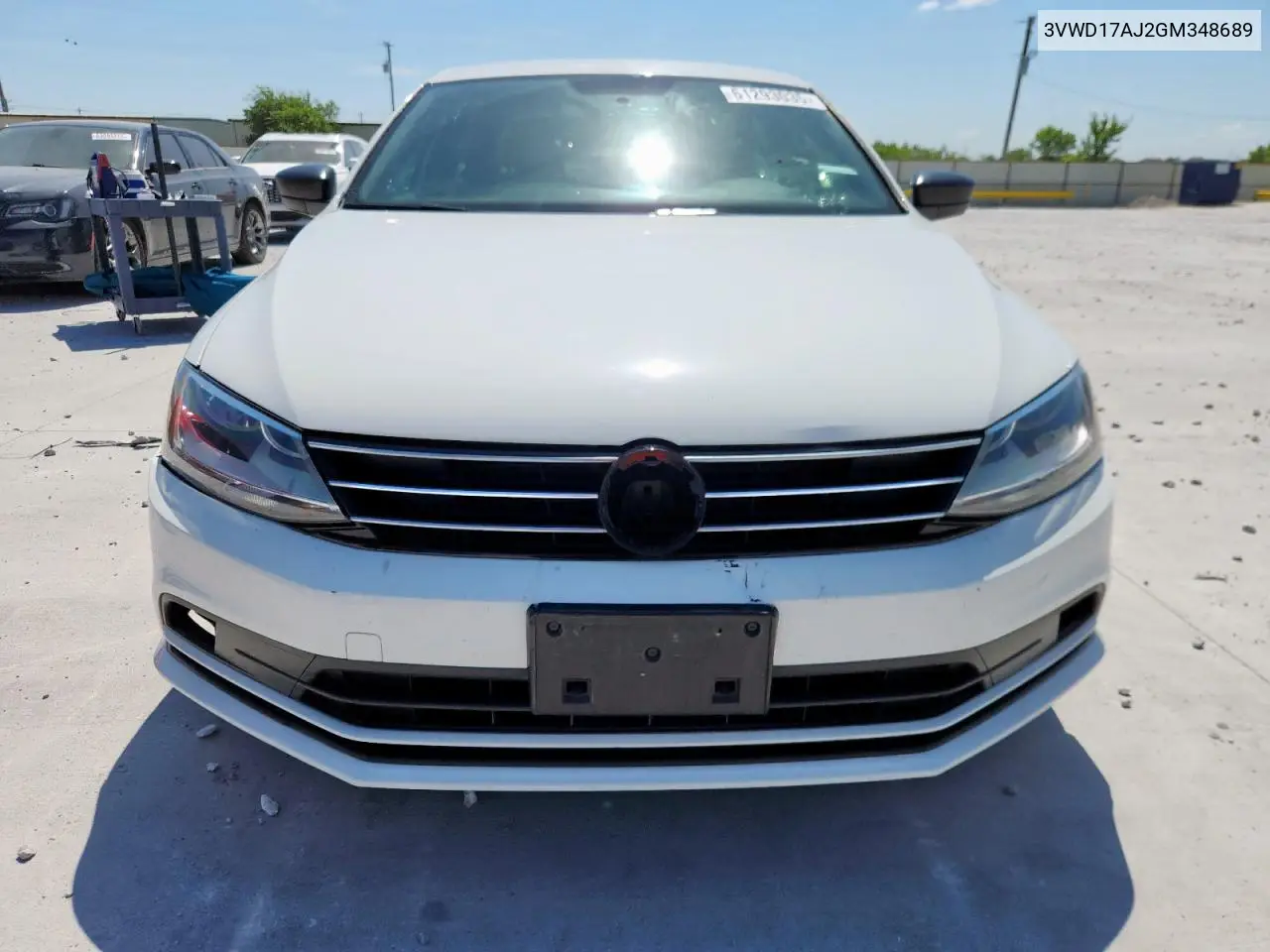 2016 Volkswagen Jetta Sport VIN: 3VWD17AJ2GM348689 Lot: 61293035