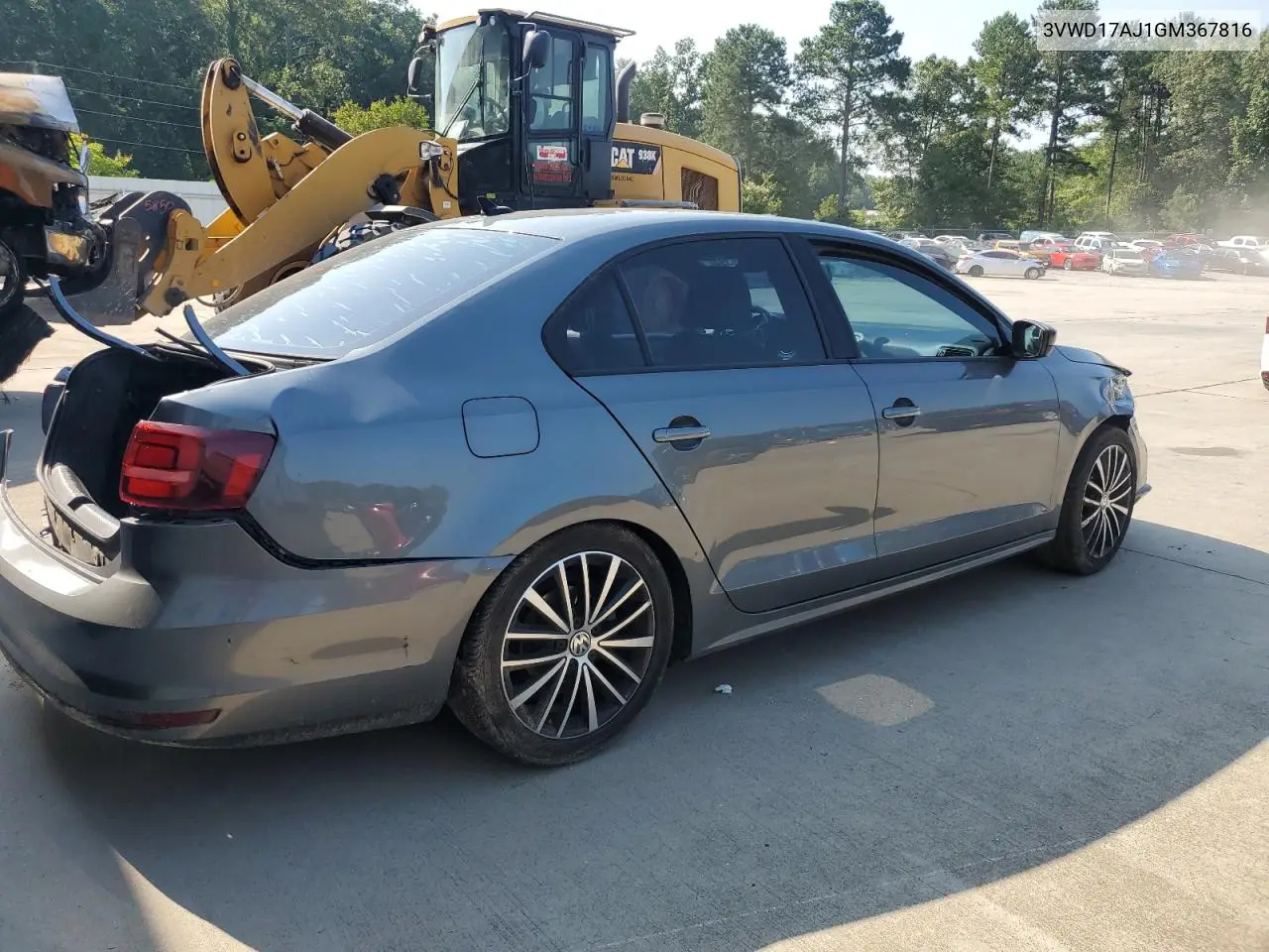 2016 Volkswagen Jetta Sport VIN: 3VWD17AJ1GM367816 Lot: 61876395