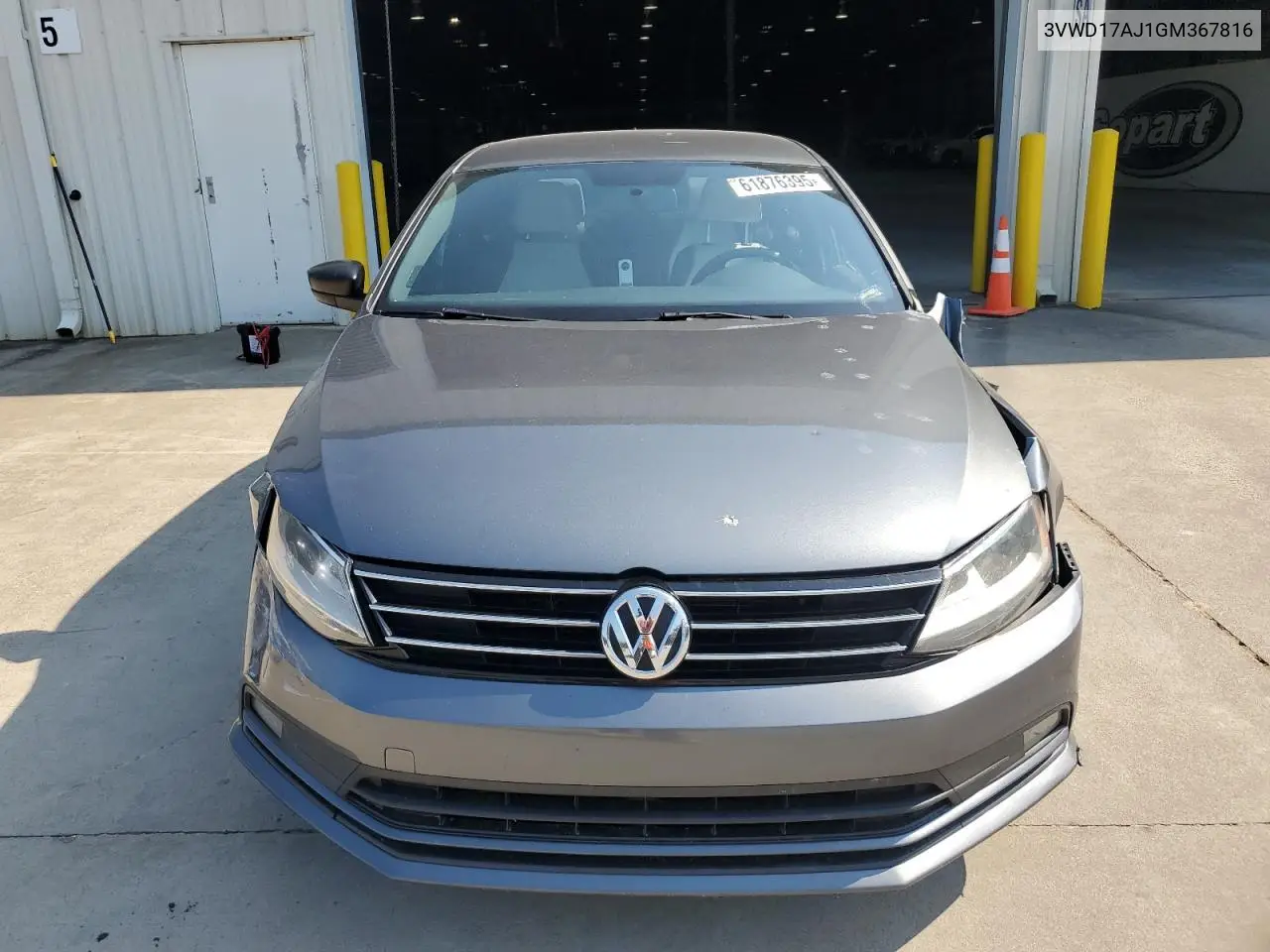 2016 Volkswagen Jetta Sport VIN: 3VWD17AJ1GM367816 Lot: 61876395