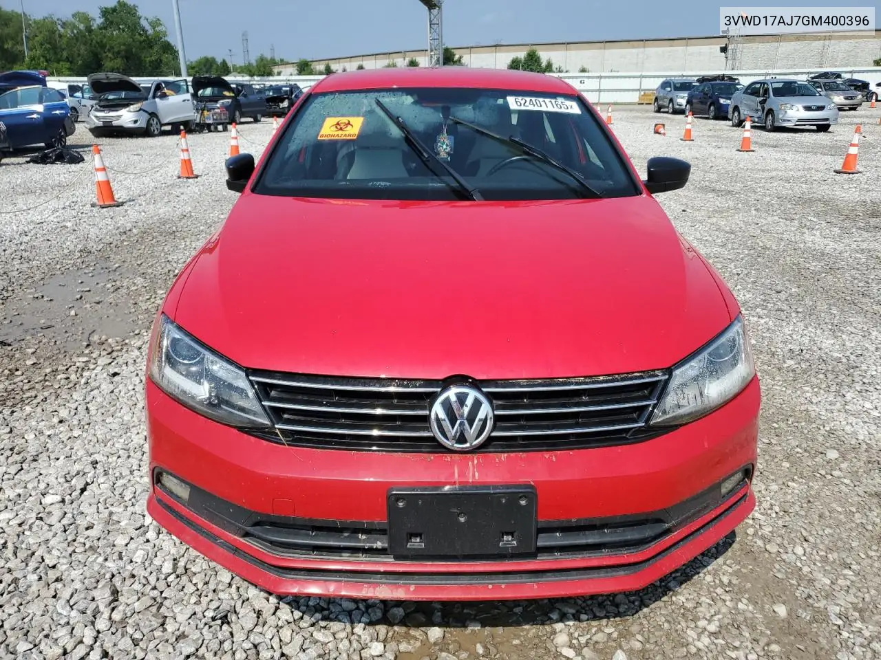 2016 Volkswagen Jetta Sport VIN: 3VWD17AJ7GM400396 Lot: 62401165