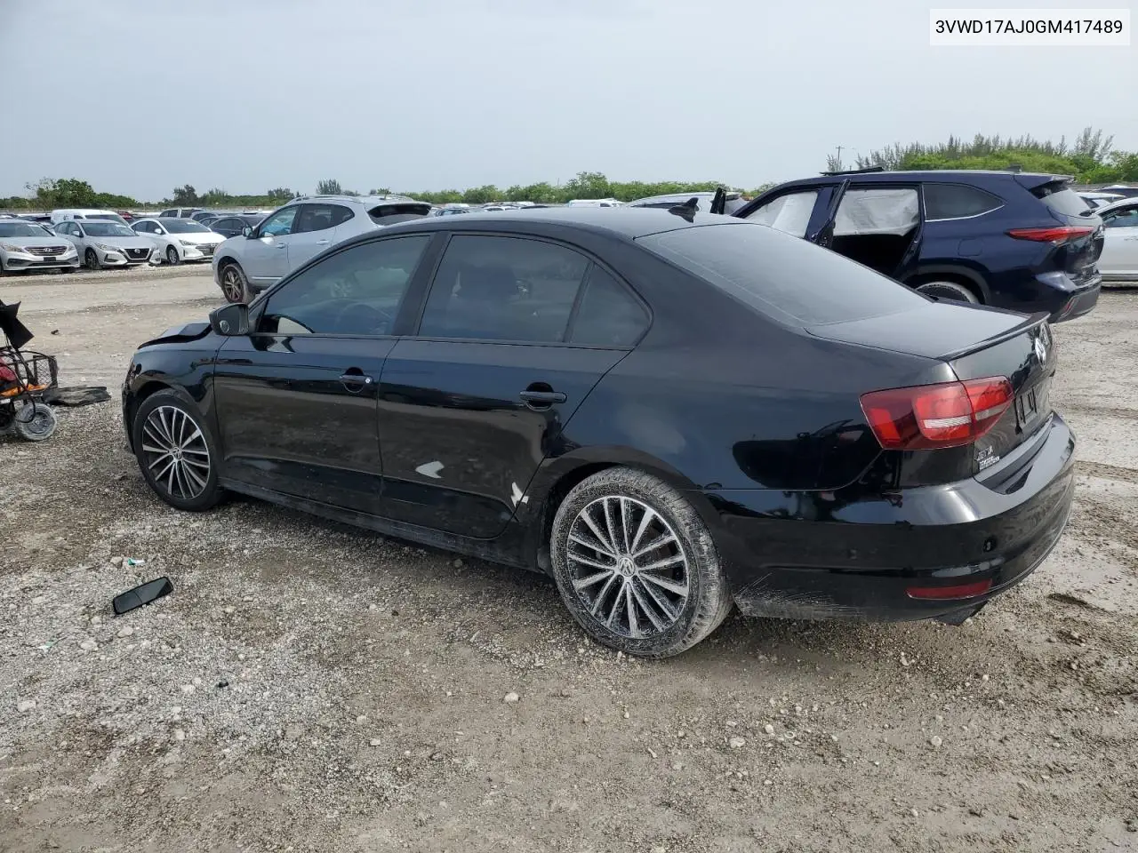2016 Volkswagen Jetta Sport VIN: 3VWD17AJ0GM417489 Lot: 62548015