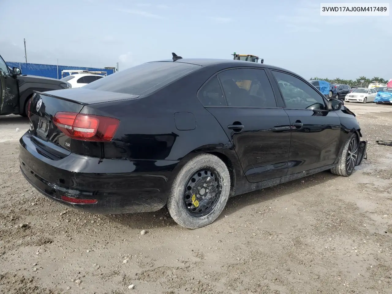 2016 Volkswagen Jetta Sport VIN: 3VWD17AJ0GM417489 Lot: 62548015