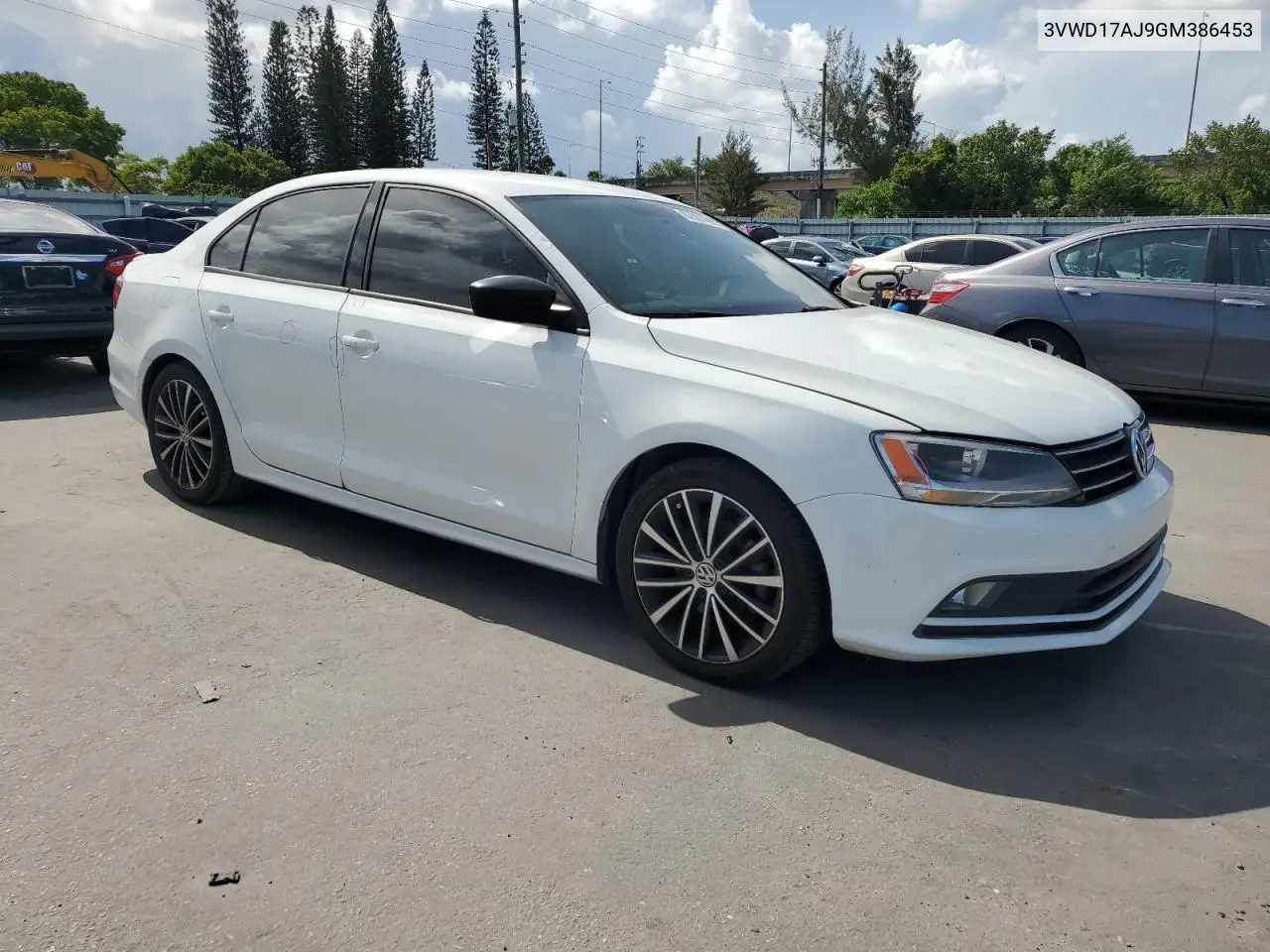 2016 Volkswagen Jetta Sport VIN: 3VWD17AJ9GM386453 Lot: 62551695