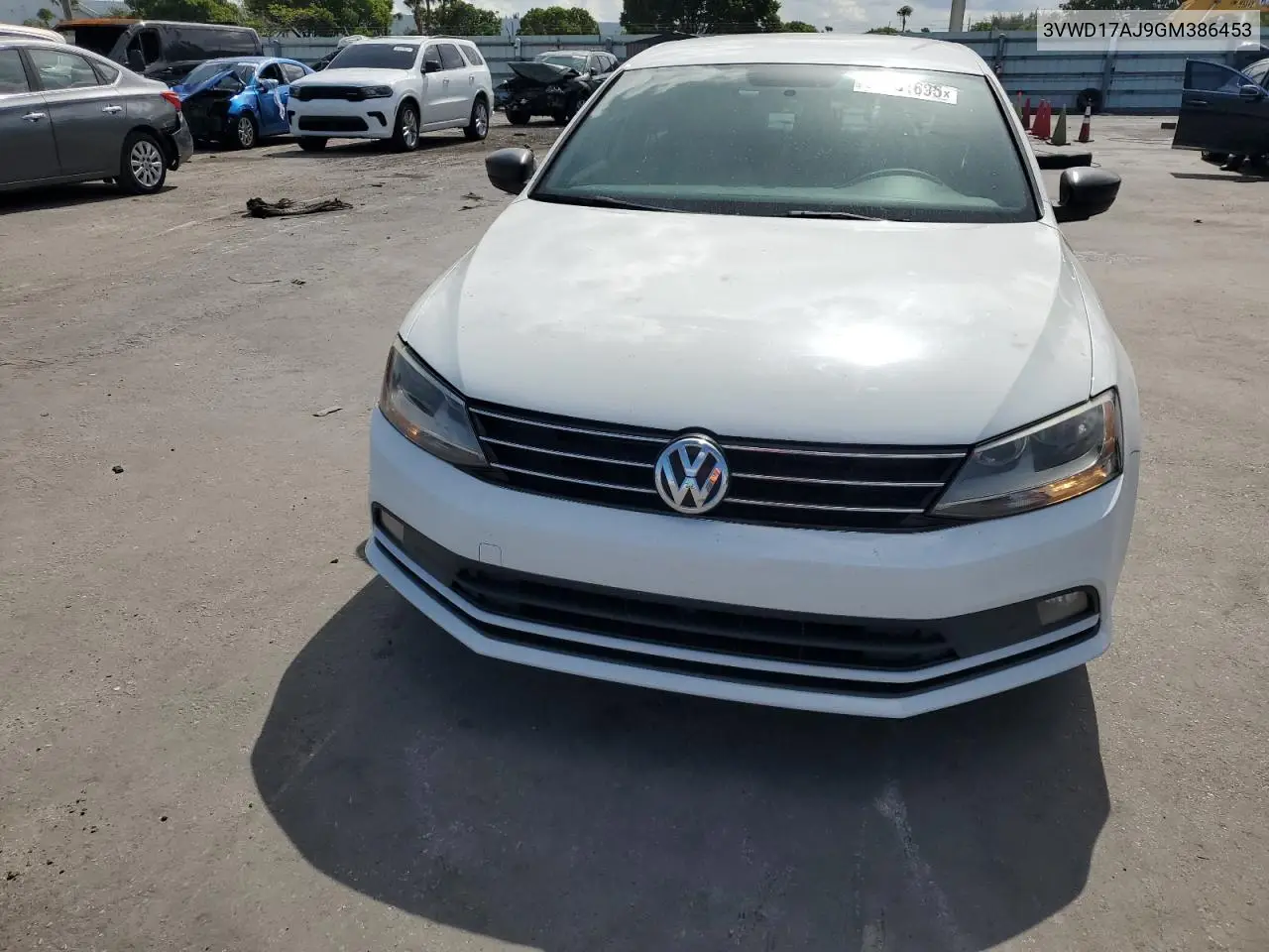 2016 Volkswagen Jetta Sport VIN: 3VWD17AJ9GM386453 Lot: 62551695
