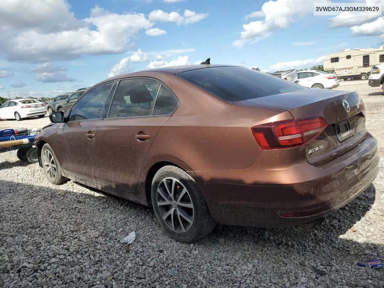2016 Volkswagen Jetta Se VIN: 3VWD67AJ3GM339629 Lot: 62860845