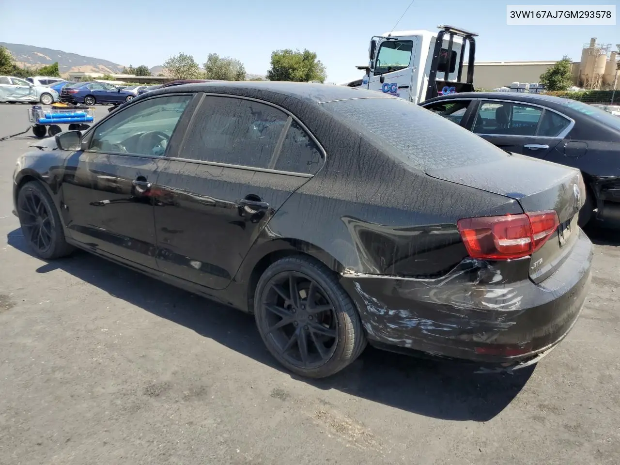 2016 Volkswagen Jetta S VIN: 3VW167AJ7GM293578 Lot: 63110995