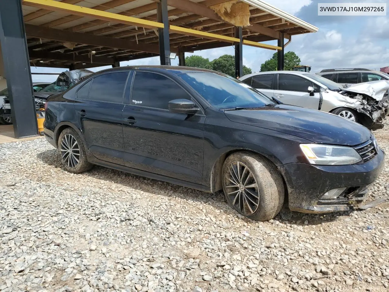 2016 Volkswagen Jetta Sport VIN: 3VWD17AJ1GM297265 Lot: 63151265