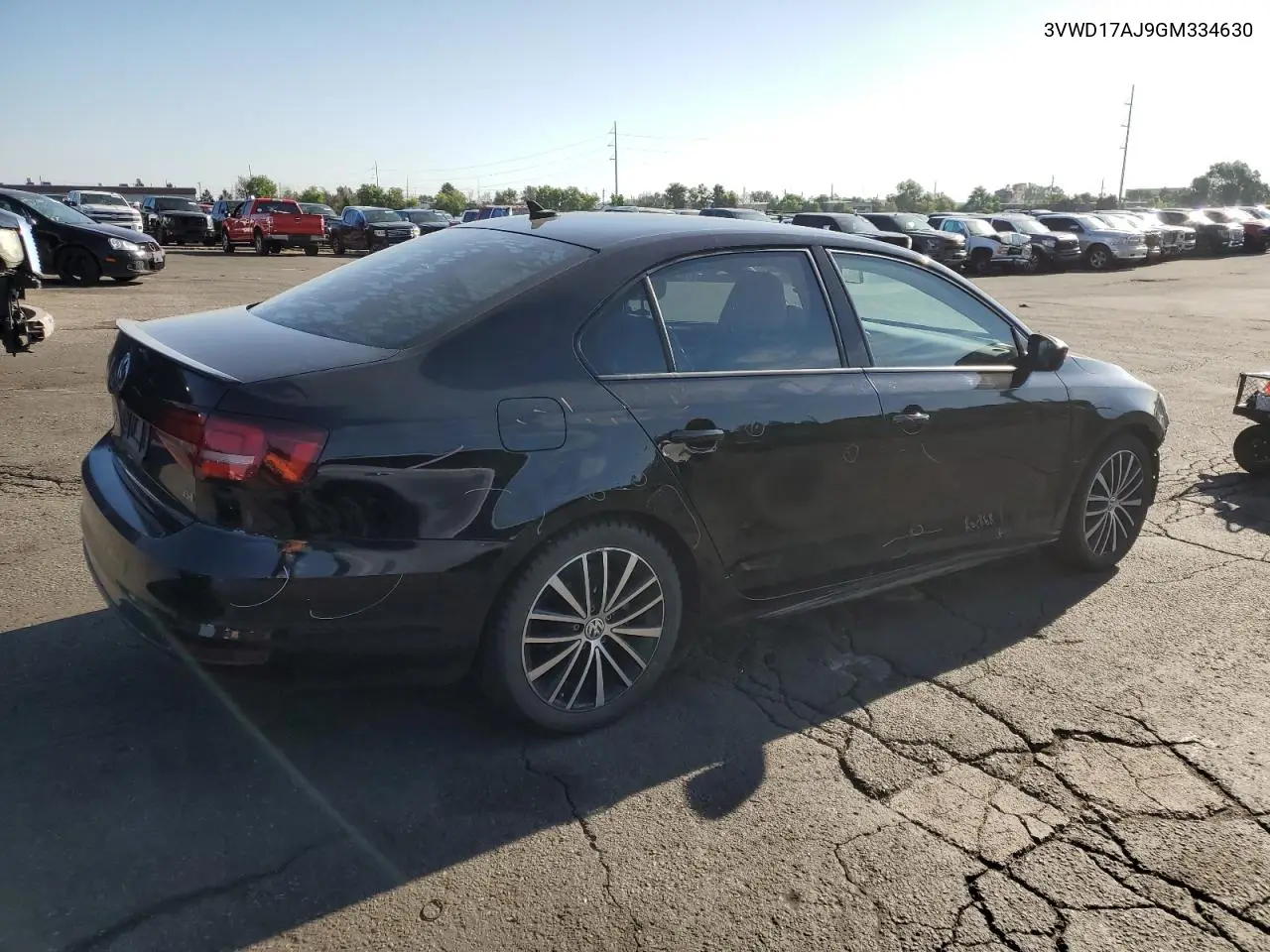 2016 Volkswagen Jetta Sport VIN: 3VWD17AJ9GM334630 Lot: 63279995