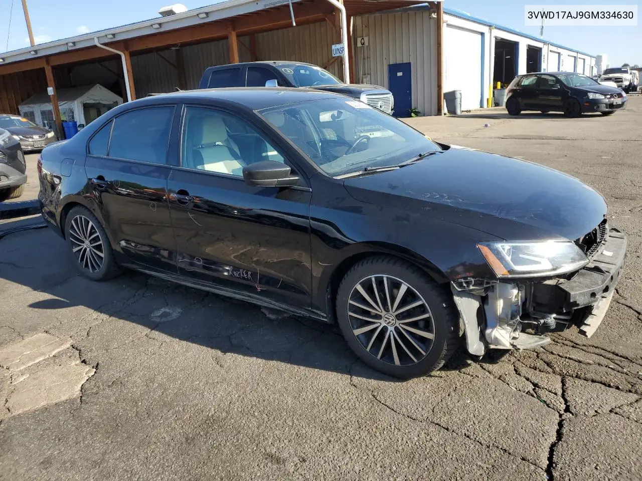 2016 Volkswagen Jetta Sport VIN: 3VWD17AJ9GM334630 Lot: 63279995