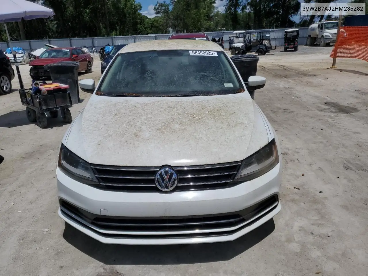 2017 Volkswagen Jetta S VIN: 3VW2B7AJ2HM235282 Lot: 56493025