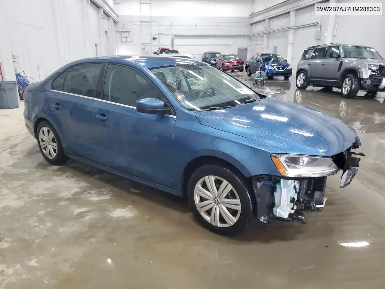 2017 Volkswagen Jetta S VIN: 3VW2B7AJ7HM288303 Lot: 56662925