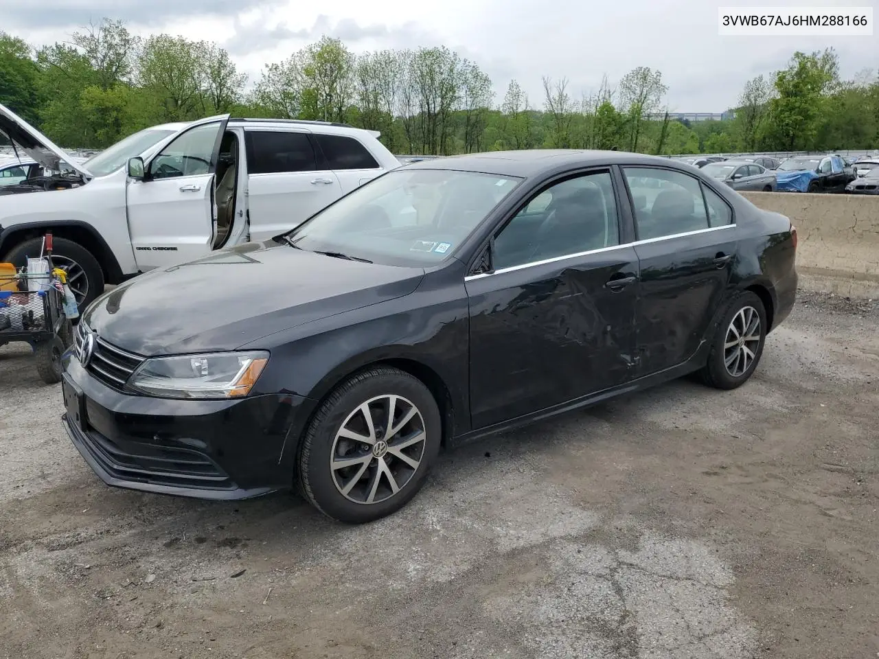 2017 Volkswagen Jetta Se VIN: 3VWB67AJ6HM288166 Lot: 56664005