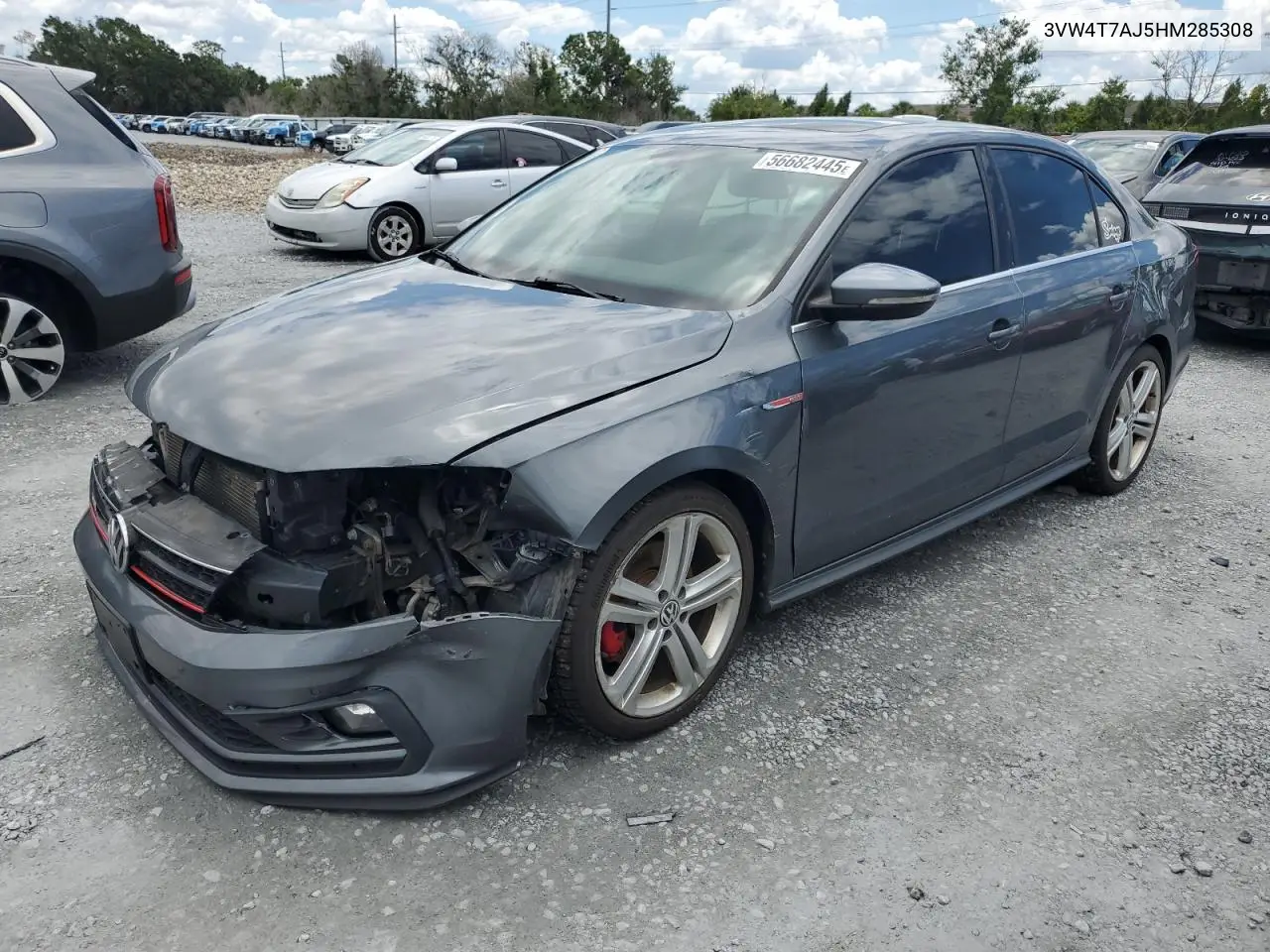 2017 Volkswagen Jetta Gli VIN: 3VW4T7AJ5HM285308 Lot: 56682445
