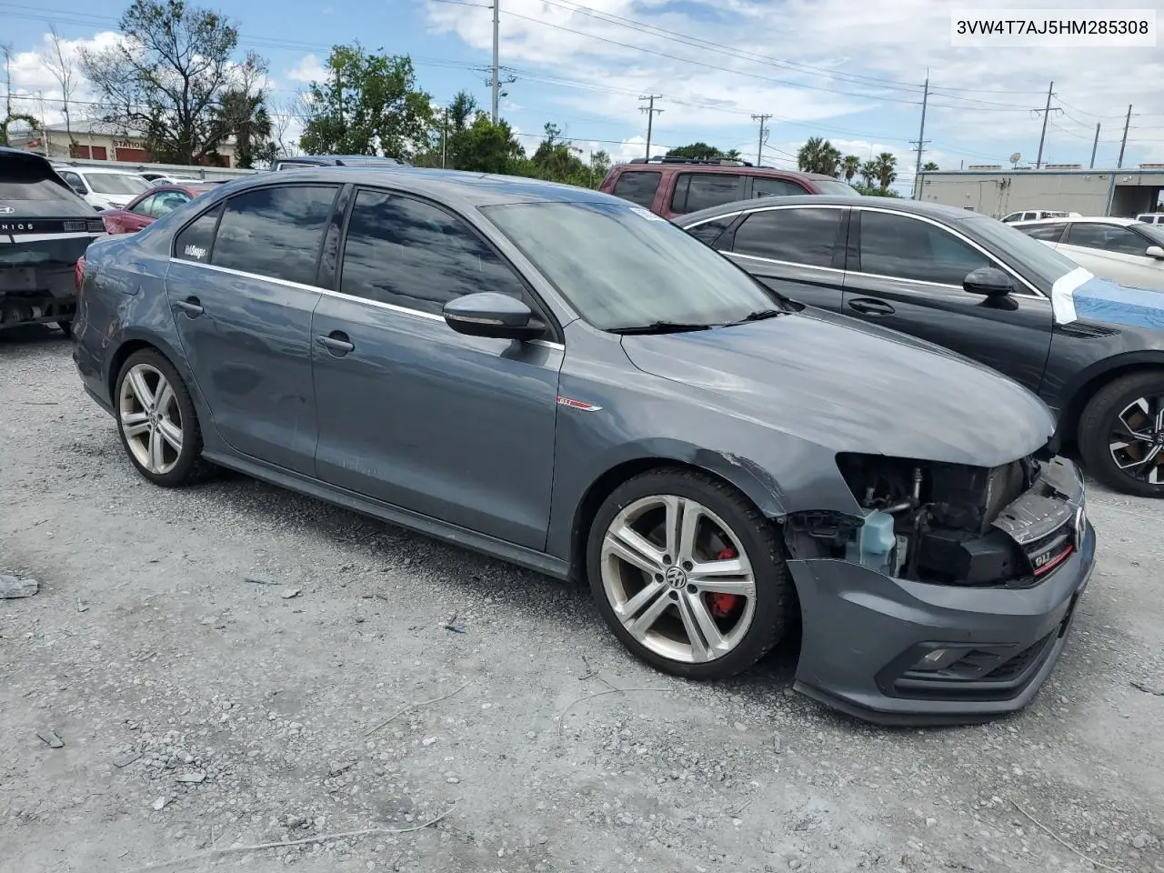 2017 Volkswagen Jetta Gli VIN: 3VW4T7AJ5HM285308 Lot: 56682445