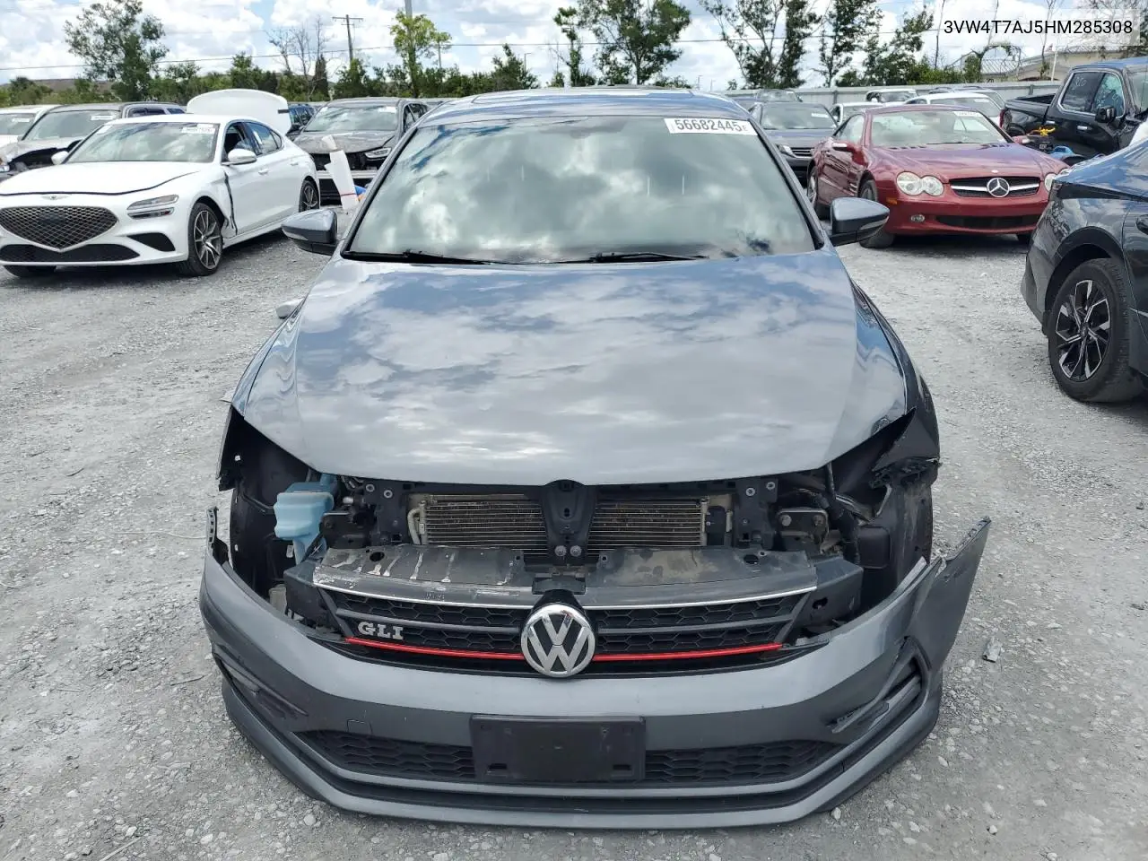 2017 Volkswagen Jetta Gli VIN: 3VW4T7AJ5HM285308 Lot: 56682445