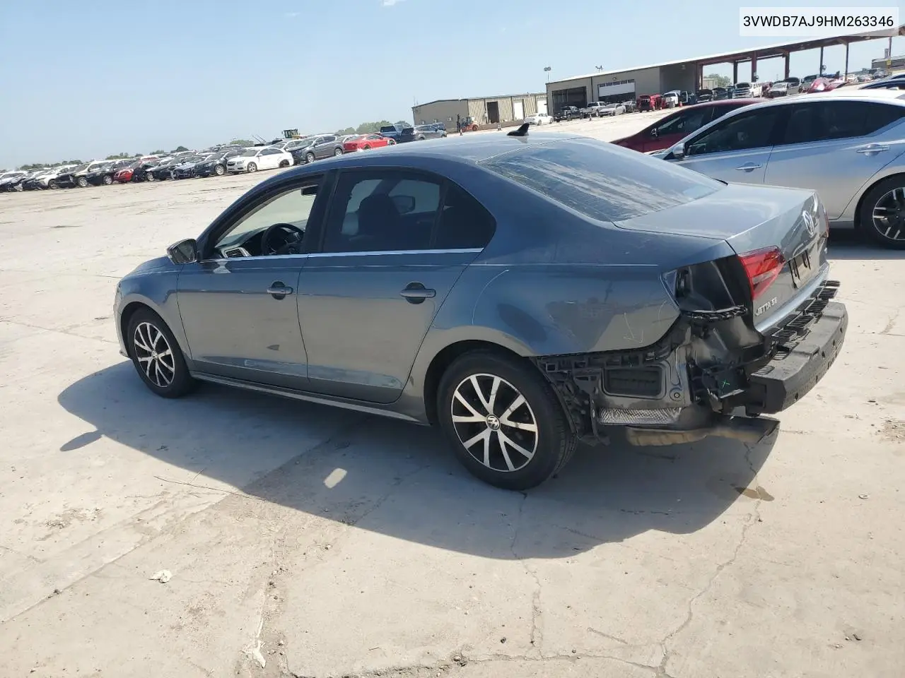 2017 Volkswagen Jetta Se VIN: 3VWDB7AJ9HM263346 Lot: 56691225