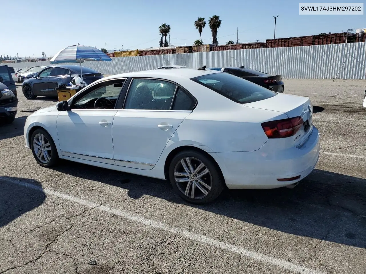 2017 Volkswagen Jetta Sel VIN: 3VWL17AJ3HM297202 Lot: 57959785