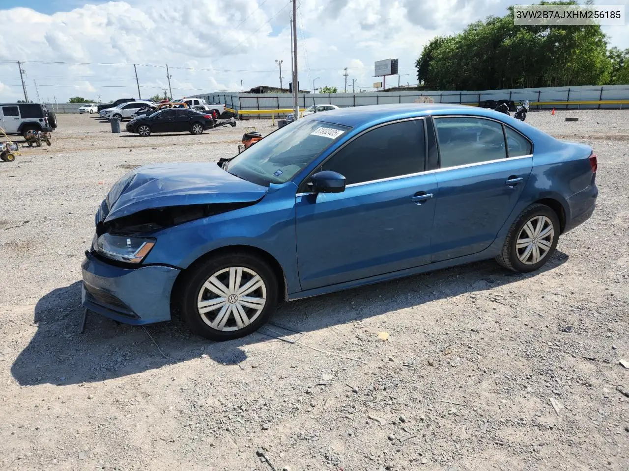 2017 Volkswagen Jetta S VIN: 3VW2B7AJXHM256185 Lot: 61932405