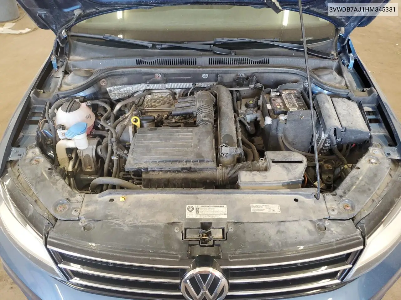 2017 Volkswagen Jetta Se VIN: 3VWDB7AJ1HM345331 Lot: 62070065