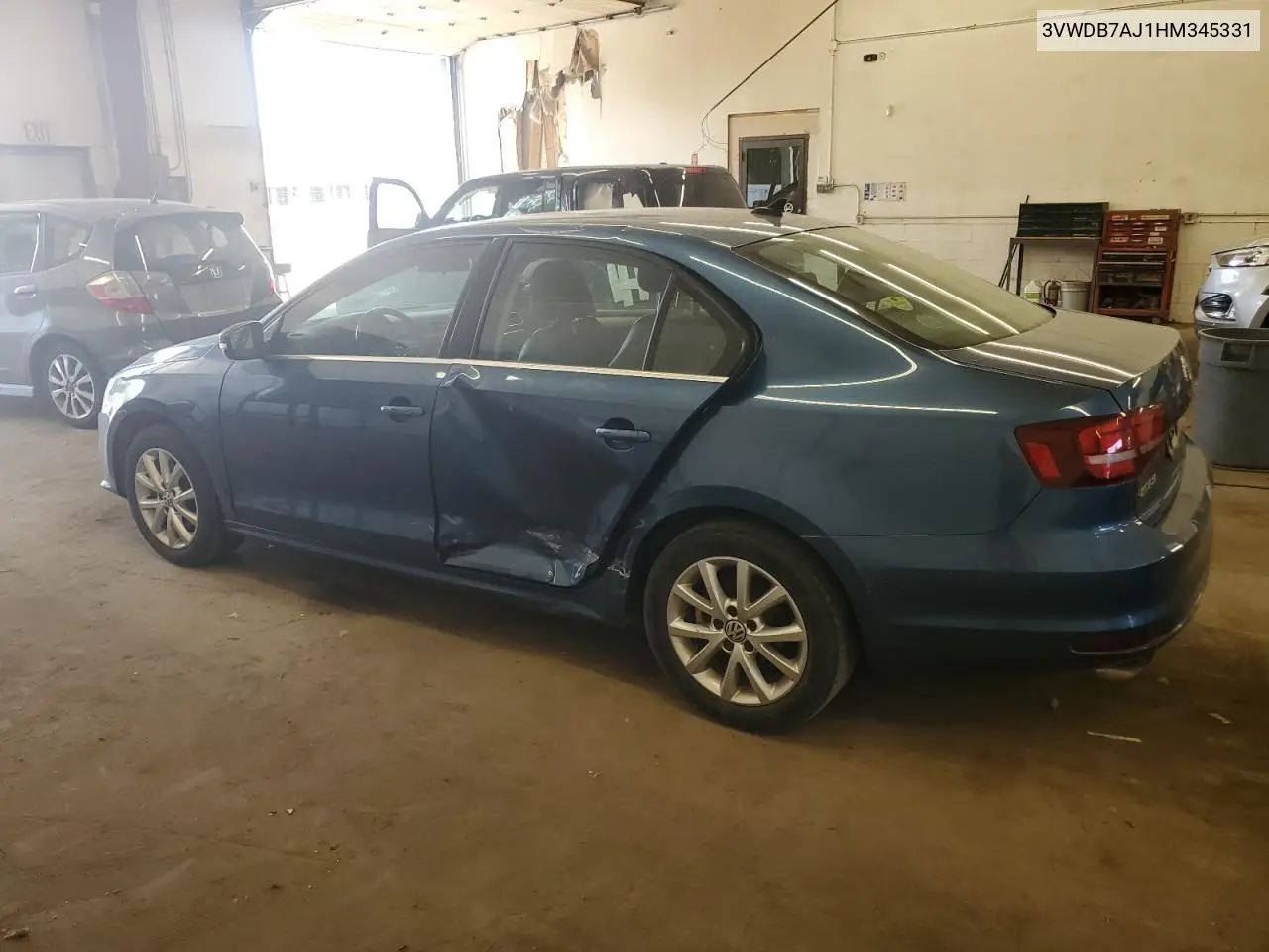 2017 Volkswagen Jetta Se VIN: 3VWDB7AJ1HM345331 Lot: 62070065