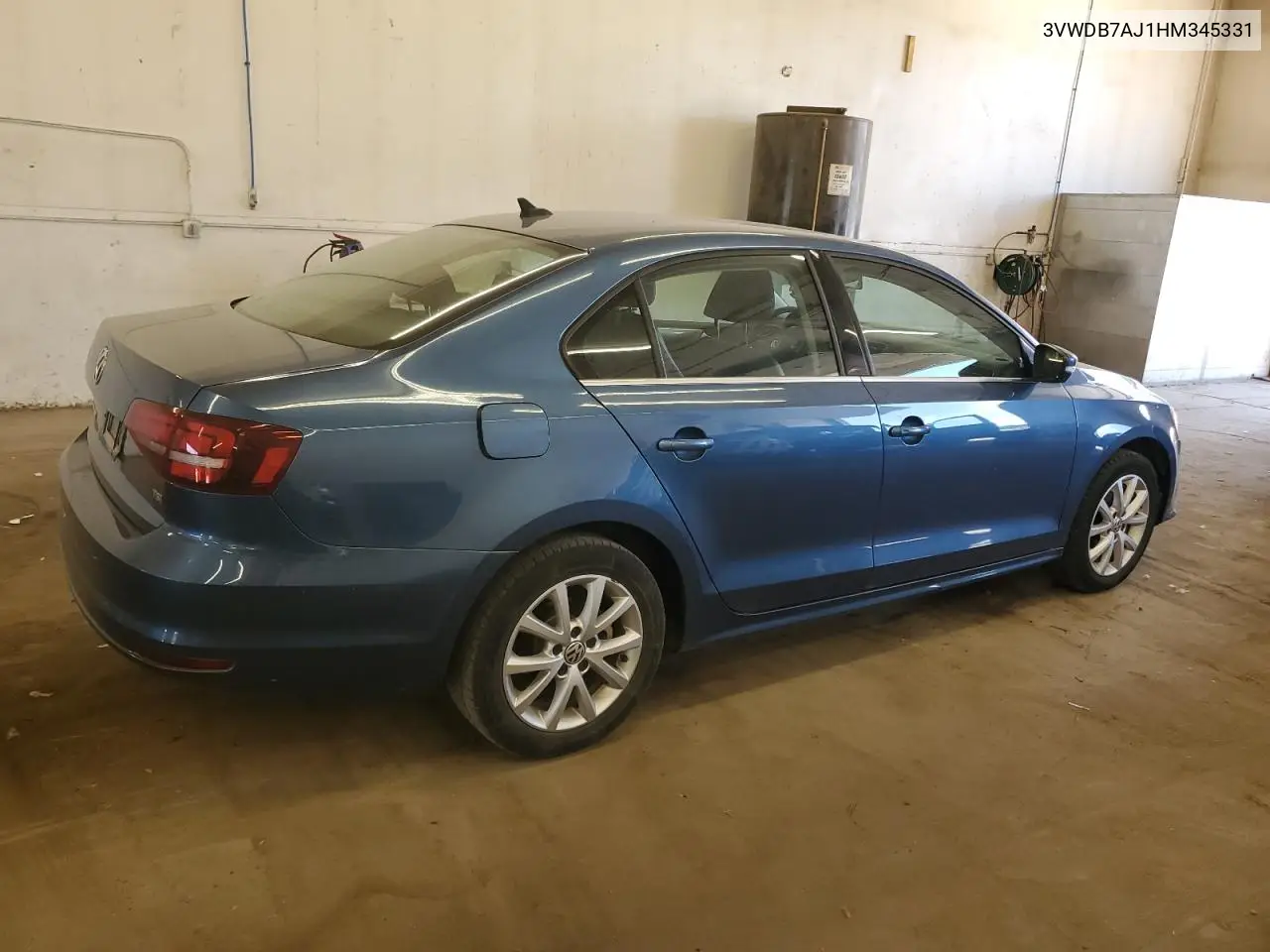 2017 Volkswagen Jetta Se VIN: 3VWDB7AJ1HM345331 Lot: 62070065