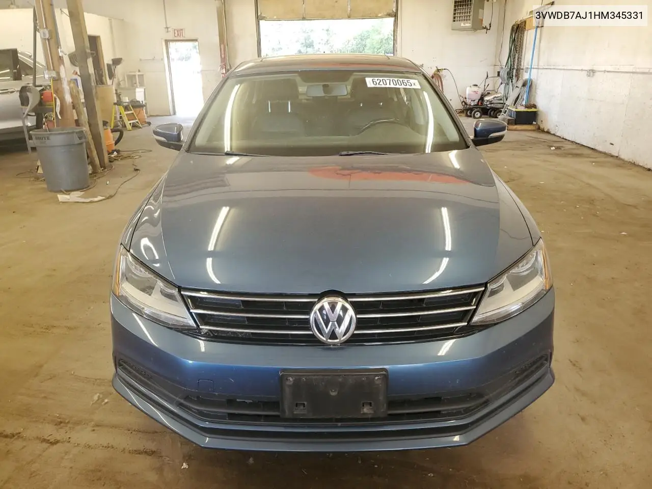 2017 Volkswagen Jetta Se VIN: 3VWDB7AJ1HM345331 Lot: 62070065