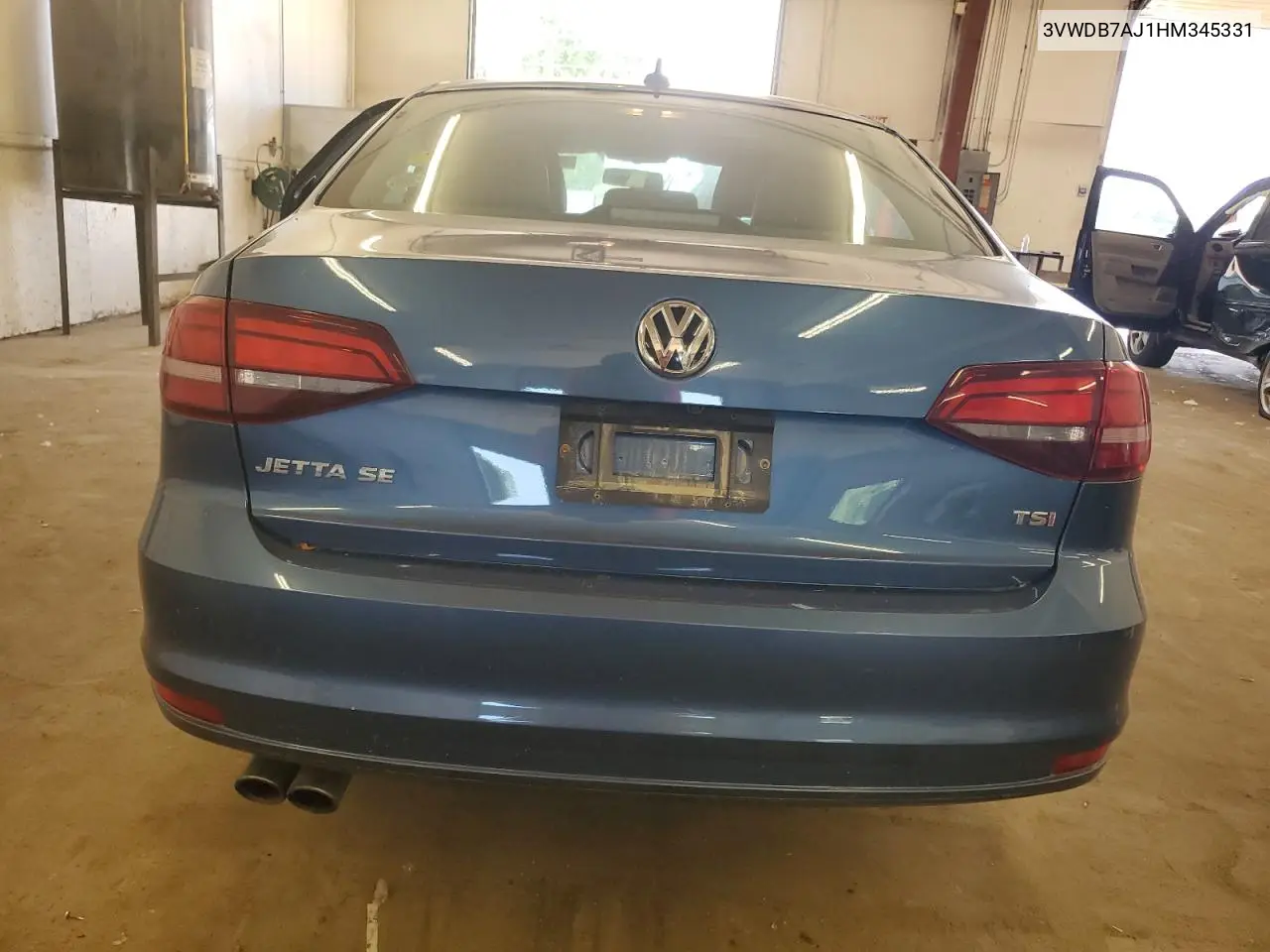 2017 Volkswagen Jetta Se VIN: 3VWDB7AJ1HM345331 Lot: 62070065