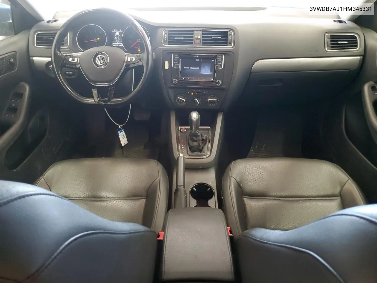 2017 Volkswagen Jetta Se VIN: 3VWDB7AJ1HM345331 Lot: 62070065