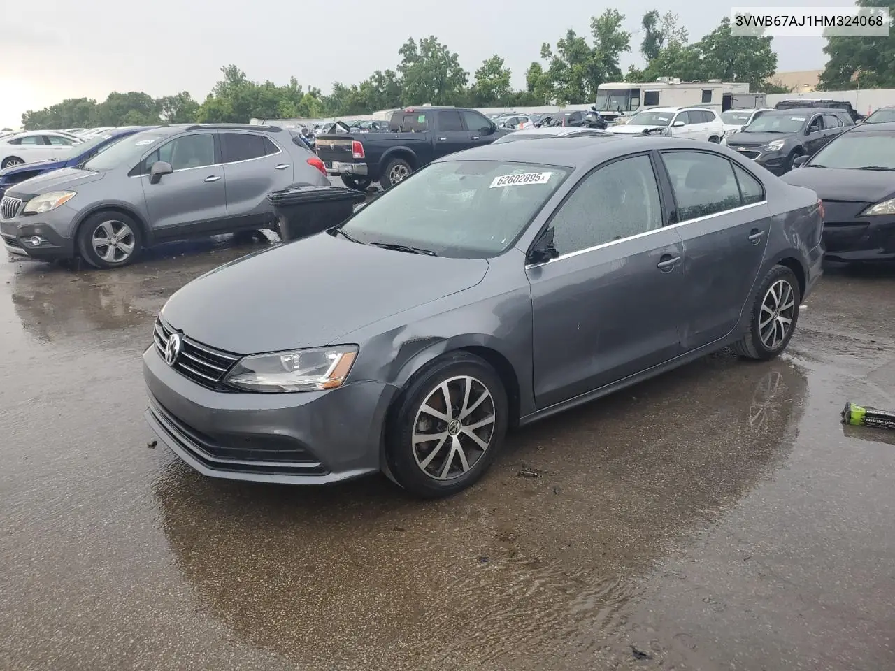 2017 Volkswagen Jetta Se VIN: 3VWB67AJ1HM324068 Lot: 62602895