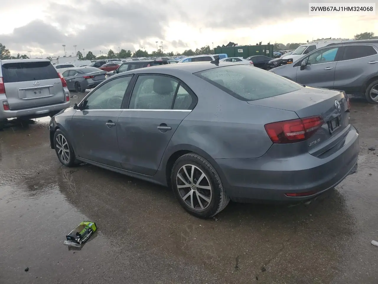 2017 Volkswagen Jetta Se VIN: 3VWB67AJ1HM324068 Lot: 62602895