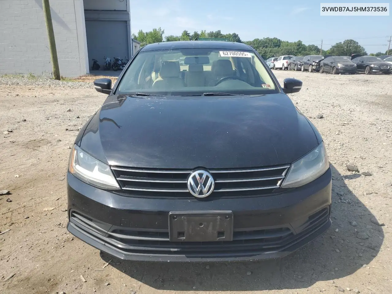 2017 Volkswagen Jetta Se VIN: 3VWDB7AJ5HM373536 Lot: 62700595