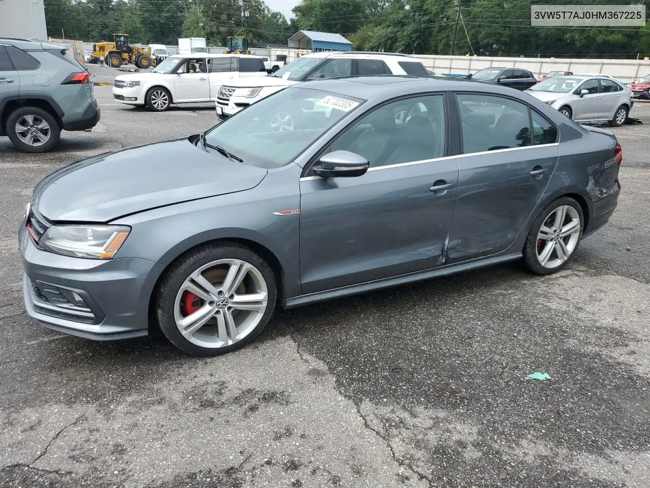 2017 Volkswagen Jetta Gli VIN: 3VW5T7AJ0HM367225 Lot: 62702205