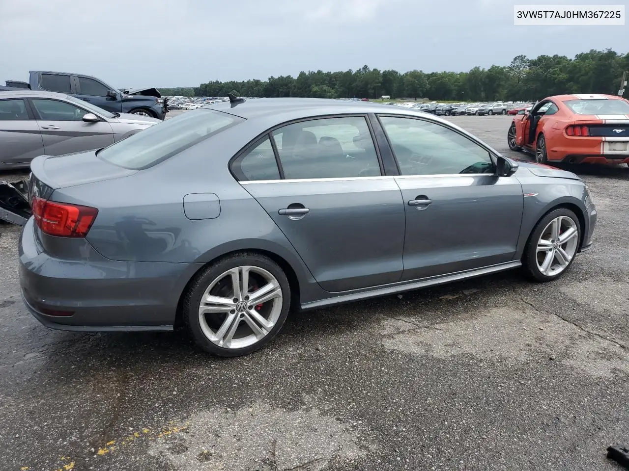 2017 Volkswagen Jetta Gli VIN: 3VW5T7AJ0HM367225 Lot: 62702205